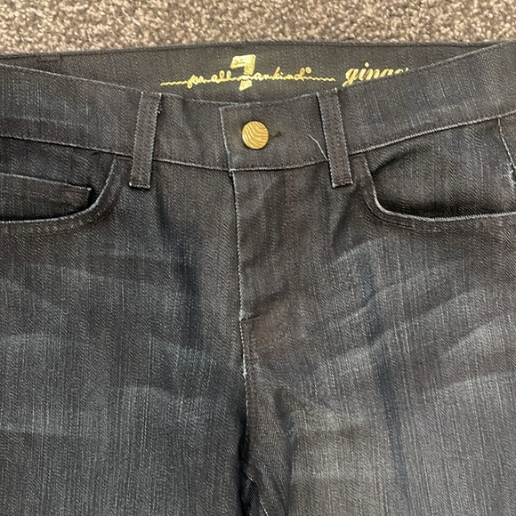 7 For All Mankind Wide Leg ‘Ginger’ Jeans - Picture 2 of 6